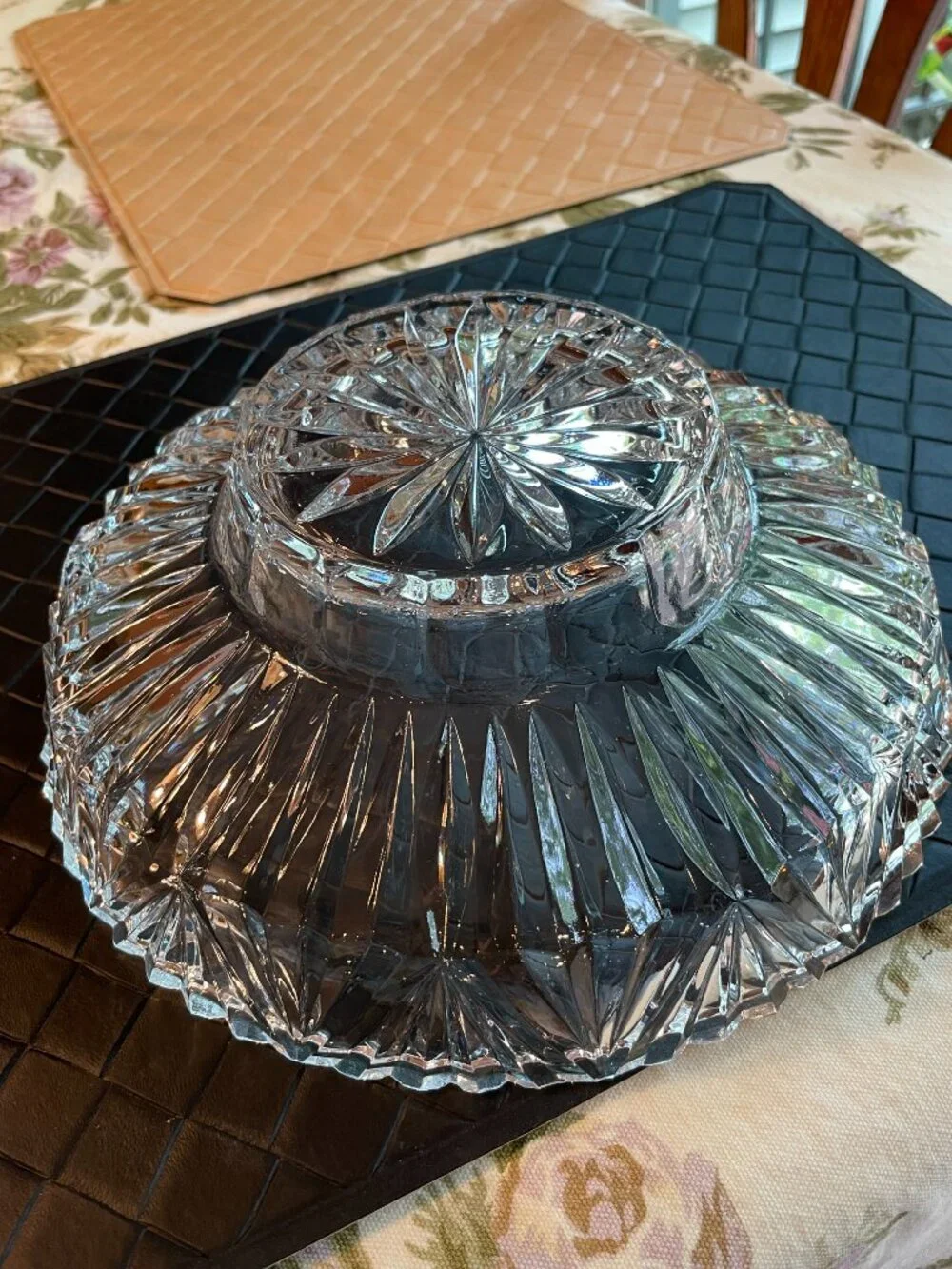 Round Crystal Bowl 10